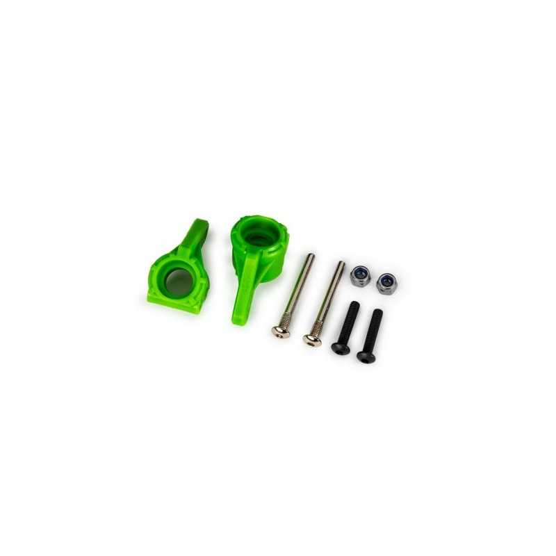 Traxxas 9137-GRN Green Extreme Heavy-Duty Steering Blocks (L&R)
