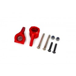 Traxxas 9137-RED Red Extreme Heavy-Duty Steering Blocks (L&R)