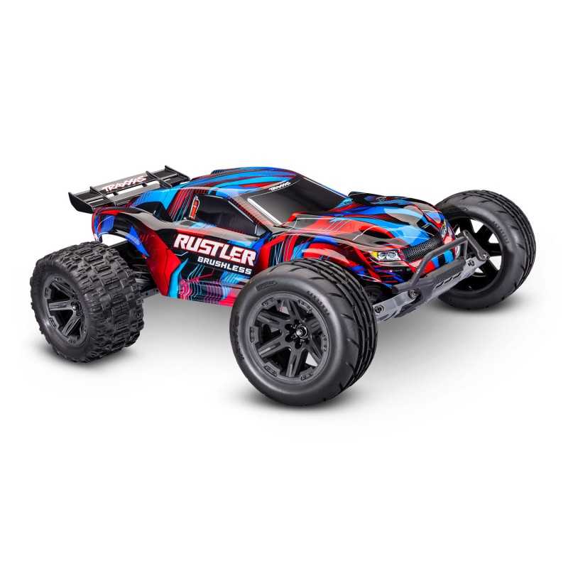 Traxxas Rustler 2wd VX3 Brushless Stadium Truck 1:10 RTR - TXX37454-4