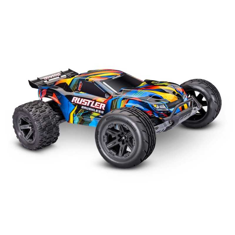 Traxxas Rustler 2wd VX3 Brushless Stadium Truck 1:10 RTR - 37454-4