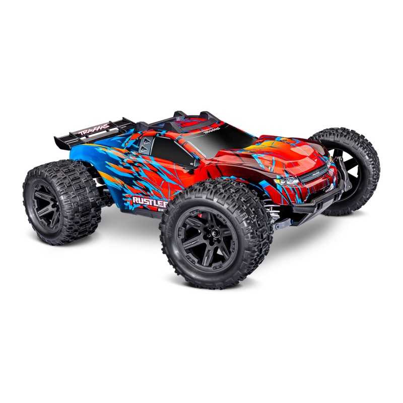 Traxxas Rustler 4wd VX3 Brushless Stadium Truck 1:10 RTR - TXX67464-4