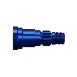 XMAXX STUB AXLE BLUE ALUM. (1)